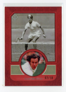 CLIFF DRYSDALE 2020 Topps Transcendent Tennis VIP Party #28 RED REFRACTOR 2/10