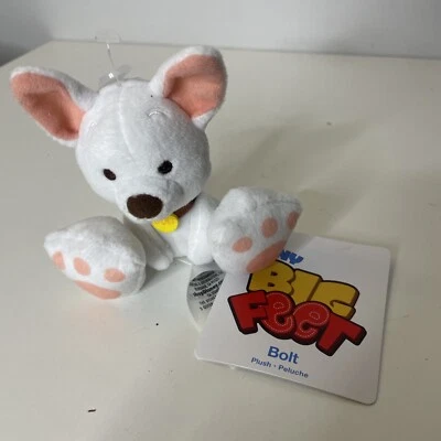 Disney Tiny Big Feet BOLT 4" Micro Plush NEW With Tags - Image 1 of 2