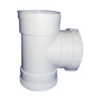 DWV PVC INSPECTION OPENING PIPE PIECE Female Ends, 90° Angle- 65mm Or 150mm