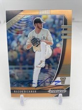 MASON HICKMAN 2020 Panini Prizm Draft Picks Signed Gold /50 PDP-154 Cleveland