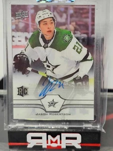 2020-21 UD Clear Cut JASON ROBERTSON Rookie Auto - Bild 1 von 2