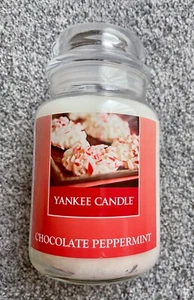 Candela Yankee Cioccolato Menta Pepe Grande Barattolo 623g - Foto 1 di 5