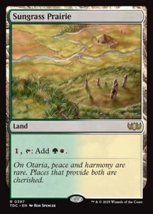 Sungrass Prairie (Near Mint NM) Tarkir: Dragonstorm Commander (TDC) - Picture 1 of 1
