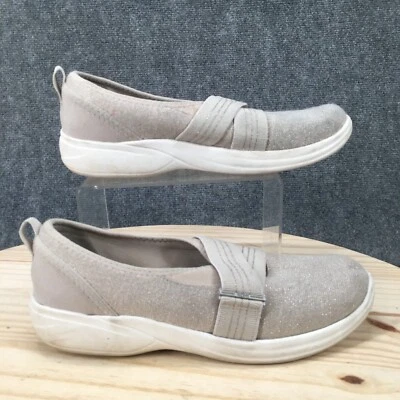 Bzees Shoes Womens 10 Niche Slip On Sneakers Gray Comfort Round Toe Low Casual - Image 1 of 4