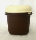 TUPPERWARE Mini Brown Ice Bucket w/ Lid - EXCELLENT Vintage Condition