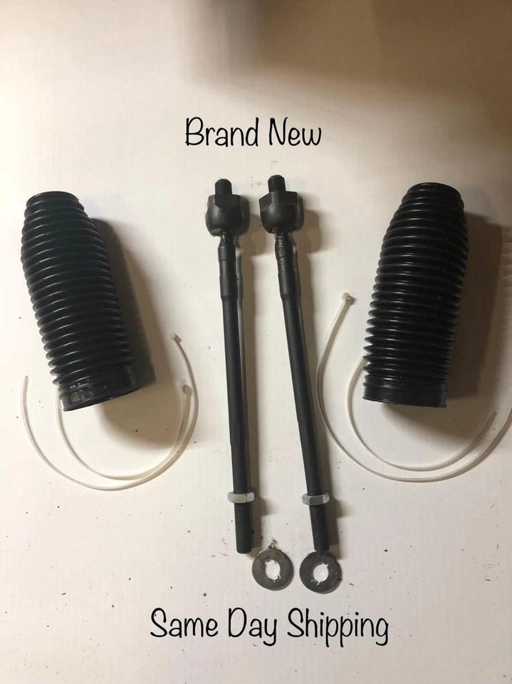 ✅4 pc Set Two New Inner Tie Rod Two Boots for 2000-2006 Audi TT & Quattro ✅ Foto 1 de 1