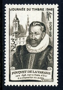 FRANCE . 1946 Stamp Day (B206) . Mint Never Hinged - Picture 1 of 1