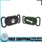 Silicone Case Waterproof Cat Collar Holder for Samsung Galaxy SmartTag2(Black )