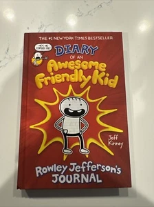 Diary of an Awesome Friendly Kid: Rowley Jefferson's Journal by Jeff Kinney... - Picture 1 of 3