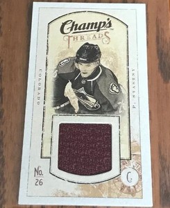 2009-10 Upper Deck Champ’s Threads MINI Paul Stastny #MT-PS Colorado Avalanche