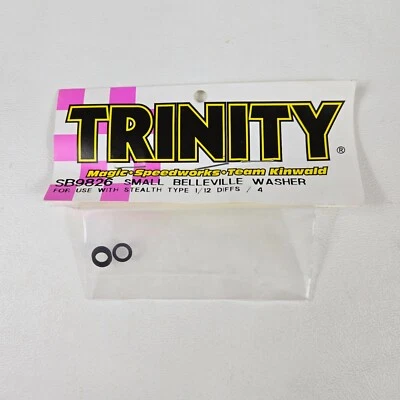 Team Trinity SB9826 Small Belleville Washer for Stealth Type Diffs 1/12 4 Pieces - Image 1 of 2