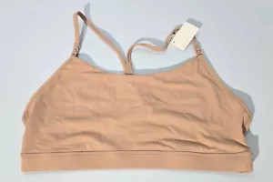 MOMANDA Nursing Bras XXL Ribbed Seamless Bralettes Sports Bra Wireless A126 - Picture 1 of 6