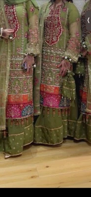 asian wedding suit women with lengths and bag included  - Image 1 of 2