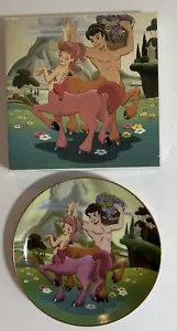 Disney Fantasia 50th Anniv Beethoven Sixth Pastoral Symphony Minotaur Plate 199O - Picture 1 of 9