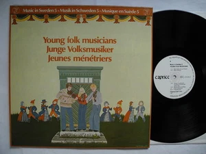 Music In Sweden - Young Folk Musicians LP 1979 Sweden Caprice Near Mint - Picture 1 of 3