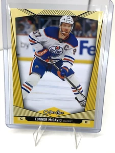 2024-25 O-Pee-Chee Yellow Border Connor McDavid #24 Edmonton Oilers - Bild 1 von 3