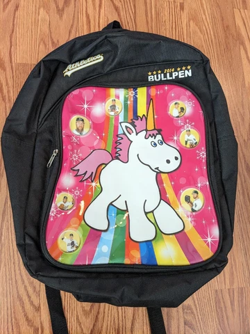 Oakland A's Athletics 2014 Bullpen Unicorn Backpack MLB SGA Cover