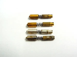 Briquet Dunhill Rollagas pièces d'origine réparation couvercle piston lot de 4 pièces - Photo 1/3
