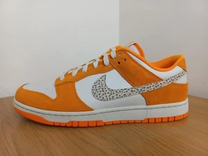 Nike Dunk Low Safari Swoosh Orange Neu mit Karton UK 10,5 - Bild 1 von 9
