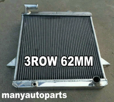 3 Core Full Aluminum Radiator for Triumph TR6 1975 1976 Manual MT 75 76 Foto 1 de 4