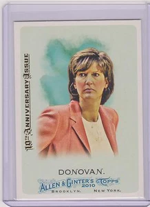2015 ALLEN & GINTER ANNE DONOVAN 10TH ANNIVERSARY CARD ~ 2010 #148 OLYMPIC COACH - Picture 1 of 1
