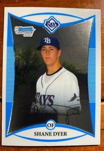 2008 Bowman Chrome Draft Prospects #BDPP16 Shane Dyer DP Tampa Bay Rays