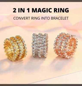 Anello Cum Bracelate per Ragazze e Donna - Foto 1 di 5