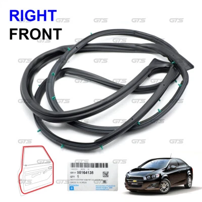 For Chevrolet Sonic 2012 18 Front Right Door Rubber Seal Weatherstrip Foto 1 de 4