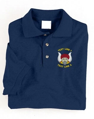 Masonic Grotto Embroidered Polo  #825-8800 - Image 1 of 3