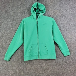 Vineyard Vines Hoodie Womens Extra Large Green Cotton Knit Full Zip Whale Logo - Picture 1 of 17
