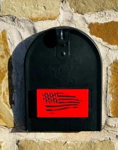 Tattered Flag Mailbox Flag | Weatherproof & Easy Install Design - Picture 1 of 6