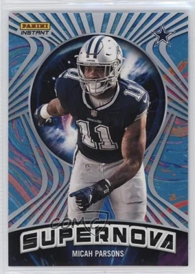 2022 Panini Instant NFL Supernova /1523 Micah Parsons #S-7 - Image 1 of 2