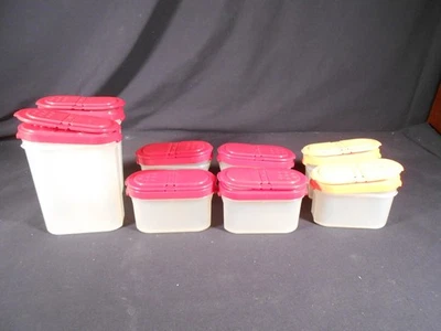 Juego de 8 coctelera/dispensador/contenedor Tupperware 1843 1846 Foto 1 de 4