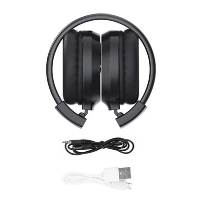 Radio auriculares operados por una batería de litio recargable incorporada (400mAh) Foto 1 de 4