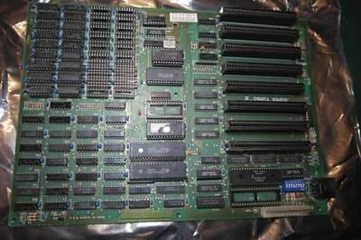 XT motherboard SUPER TURBO V Siemens SAB 8088-I-P 8 bit ISA  WORKING 512 kb RAM - Image 1 of 4