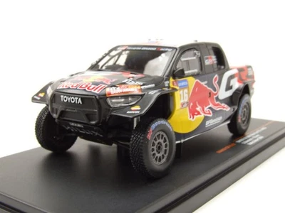 Toyota GR DKR Hilux Evo T1U #216 Rallye Dakar 2024 Nero 1:43 Ixo Models - Immagine 1 di 4
