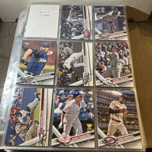 2017 Topps Baseball Complete Set Series 1 &2 700 Cards Aaron Judge RC NM+ - Picture 1 of 4