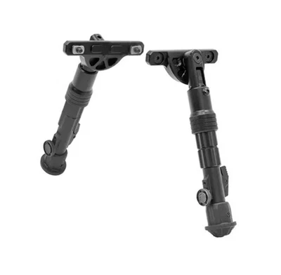 UTG Recon Flex M-LOK bípode ajustable 5 posiciones almohadilla de pie de goma negra Foto 1 de 4