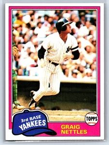 1981 Topps Graig Nettles #365 New York Yankees - Picture 1 of 1