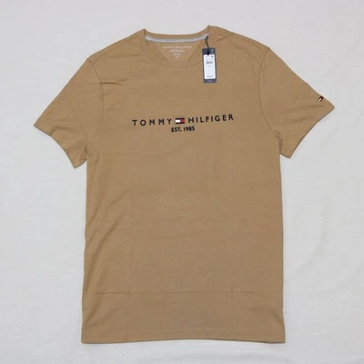 Camiseta Tommy Hilfiger masculina gola redonda manga curta tamanho P, M nova com etiquetas - Imagem 1 de 4