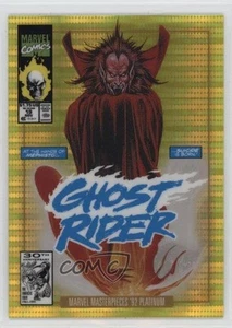 2024 Marvel Masterpieces '92 Variant Cover Seismic Gold /92 Mephisto #54-V 6o2 - Zdjęcie 1 z 3