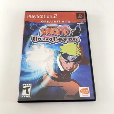 Naruto Uzumaki Chronicles PlayStation 2 PS2 CIB Complete - TESTED - SHIPS TODAY! - Image 1 of 3