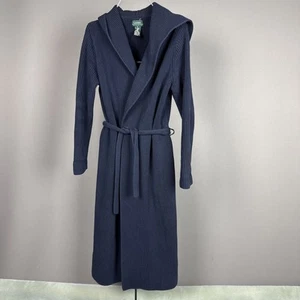 Maglione cardigan vintage anni 90 Lauren Ralph Lauren donna taglia M maglia grossa a costine - Foto 1 di 14