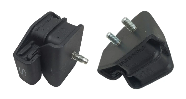 Subaru Genuine Impreza Forester Legacy Front Mount Insulator Cushion Pair OEM Foto 1 de 4