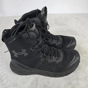 Under Armour Micro G Valsetz Men’s 9 Tactical Boots  3023748-001 Work Leather - Picture 1 of 7