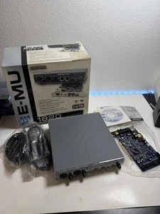Creative Professional E-MU 1820 Digital Audio System w/ Half-rackspace I/O - Picture 1 of 12