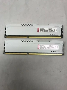 8GB 2x 4GB DDR3-1333 DIMM Kingston HyperX HX313C9FWK2/8 Memory RAM - Picture 1 of 3