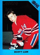 1990 7th Inning Sketch Memorial Cup #93 Scott Luik