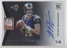 2015 Panini Donruss Elite Rookie Signatures Sean Mannion #ERS-SM Rookie Auto RC