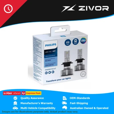 New PHILIPS Ultinon Essential LED H7 Headlight Bulb Gen2 #11972UE2X2 - Image 1 of 4